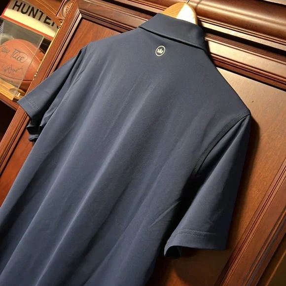 Brand New Peter Millar Crown Crafted Royal Blue Stretch Comfort Golf ⛳ Polo 👕! - Picture 6 of 13